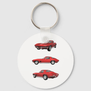 1967 Corvette C2 Key Ring