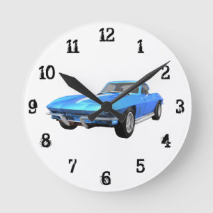 1967 Corvette: Wall Clock