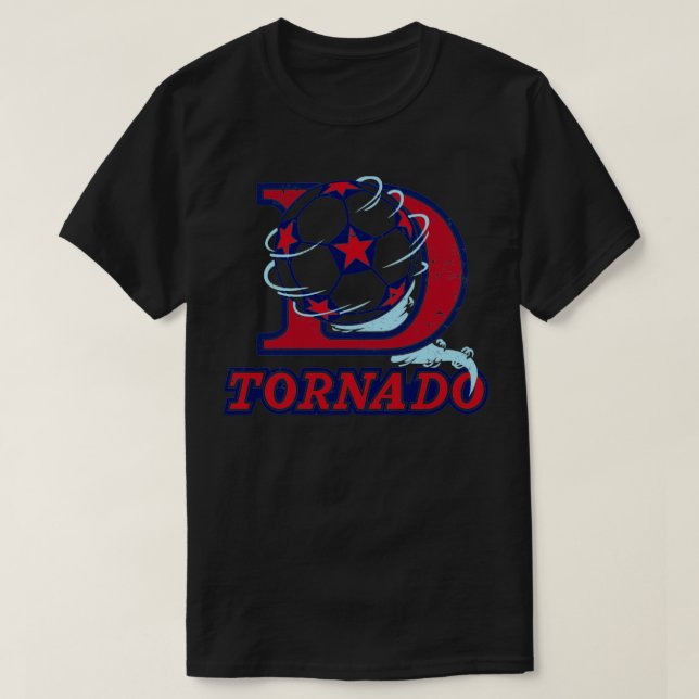 1967 Dallas Tornado Vintage TShirt (Design Front)