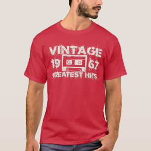 1967 Greatest Hits Vintage White T-Shirt