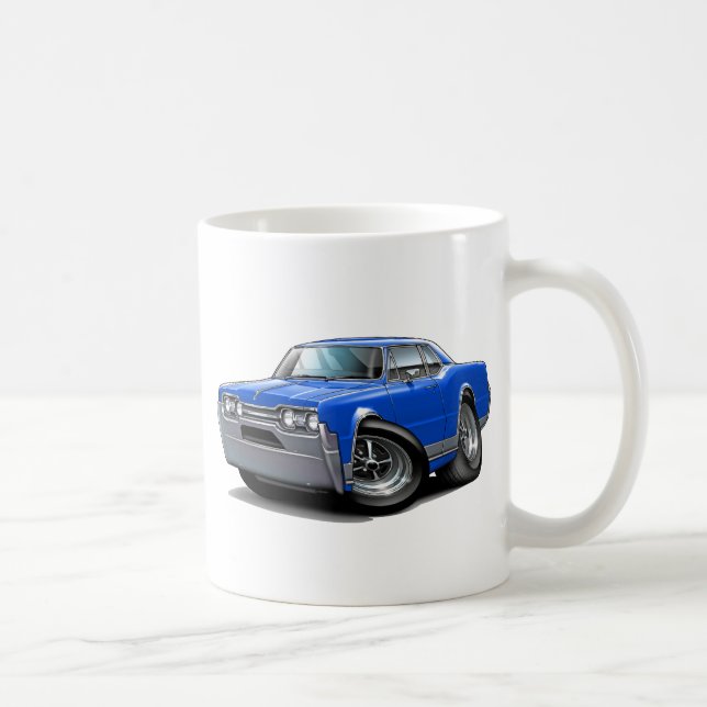 1967 Olds Cutlass Blue Car Coffee Mug (Right)