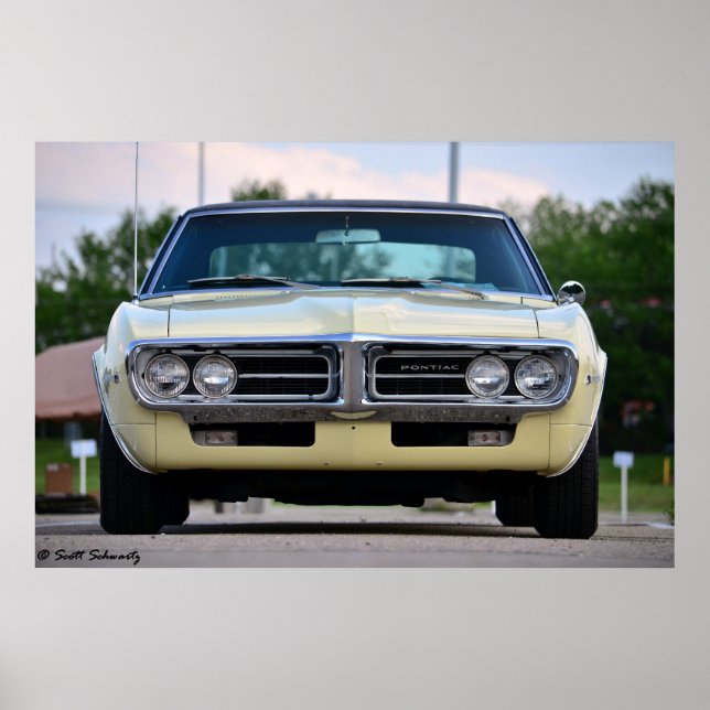 1967 Pontiac Firebird Poster (Front)
