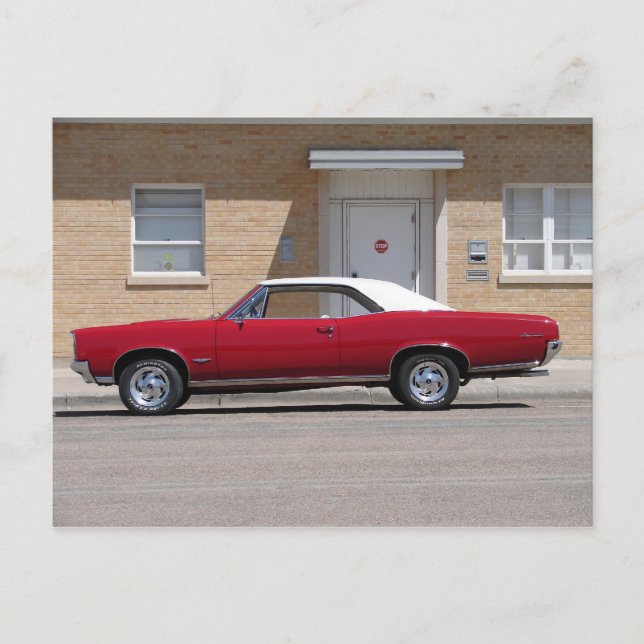 1967 Pontiac GTO Postcard (Front)