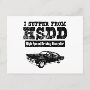 1967 Pontiac GTO Postcard