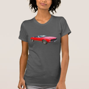 1967 red convertible Camaro Muscle Car T-Shirt