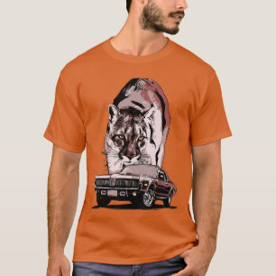 1968 67 68 69 Mercury Classic Cougar Vinatge Cars T-Shirt