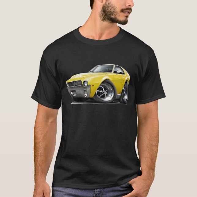 1968-69 AMX Yellow Car T-Shirt (Front)