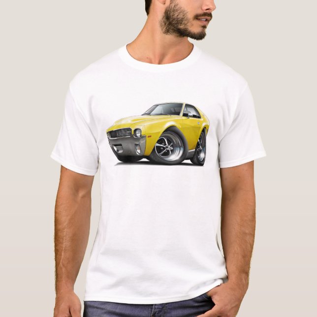 1968-69 AMX Yellow Car T-Shirt (Front)