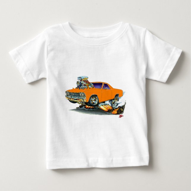 1968-69 El Camino Orange Truck Baby T-Shirt (Front)