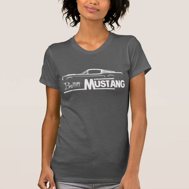  1968 Bullitt Mustang 390 GT T-Shirt (Front)