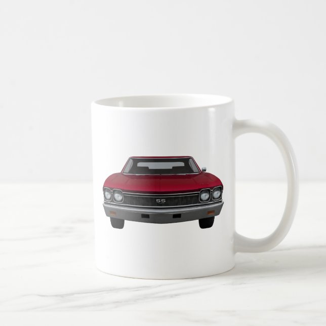 1968 Chevelle SS: Candy Apple Finish Coffee Mug (Right)