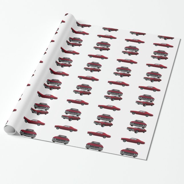 1968 Chevelle SS: Wrapping Paper (Unrolled)