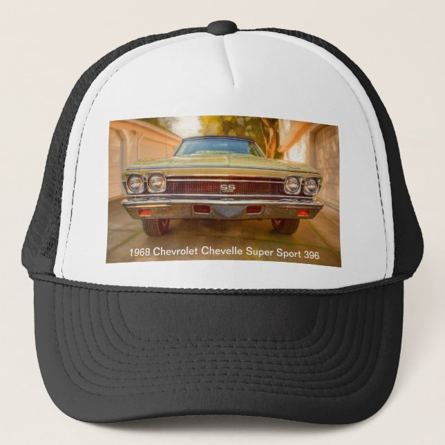 1968 CHEVROLET CHEVELLE SS 396 TRUCKER HAT (Front)
