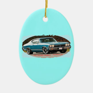 1968_Chevrolet_Chevelle_SS Ceramic Tree Decoration