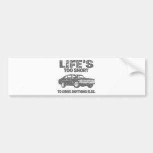 1968 Chevrolet Nova SS 396 Bumper Sticker