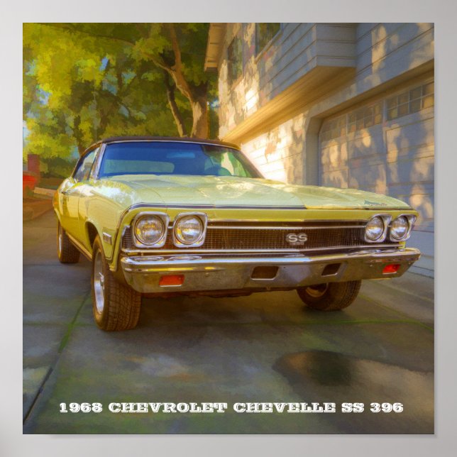 1968 CHEVY CHEVELLE SS 396 POSTER (Front)