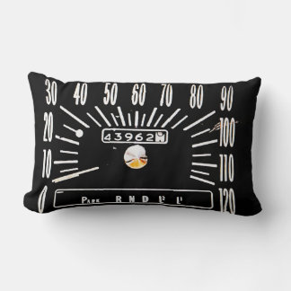 1968 Classic Car Speedometer Lumbar Cushion
