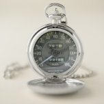 1968 Classic Japanese Sports Car Speedometer Pocket Watch<br><div class="desc">This watch featuring speedometer from a fames Japanese sports car is perfect for anyone who loves classic cars and is perfect for especially wearing during car shows,  cruise-ins,  etc.  This item is also great for year round gift giving regardless of occasion.</div>