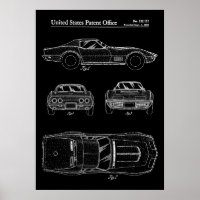 1968 Corvette Stingray Patent