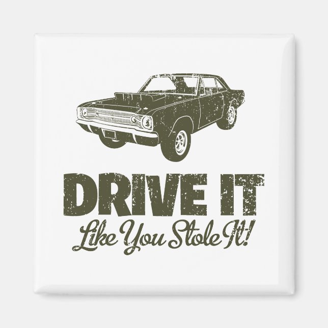 1968 Dodge Hurst Hemi Dart Magnet (Front)