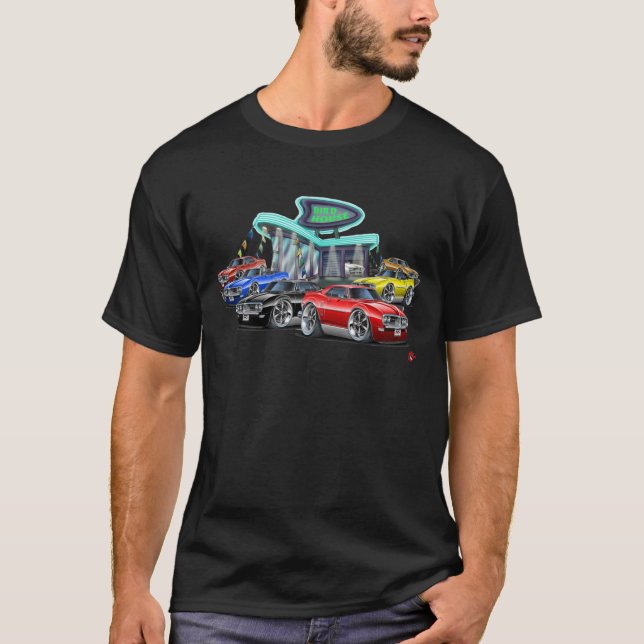 1968 Firebird Car Dealer T-Shirt (Front)