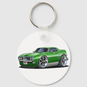 1968 Firebird Green Car Key Ring