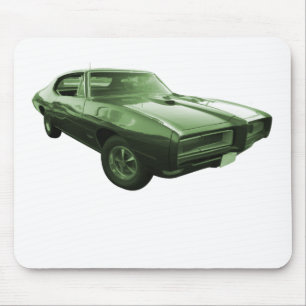 1968 GTO Muscle Car Mouse Pad