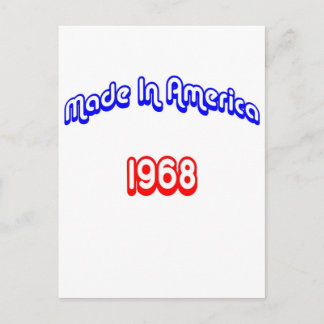 1968 Made In America Postcard
