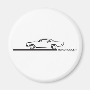 1968 Plymouth Roadrunner Magnet