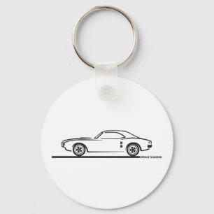 1968 Pontiac Firebird Key Ring