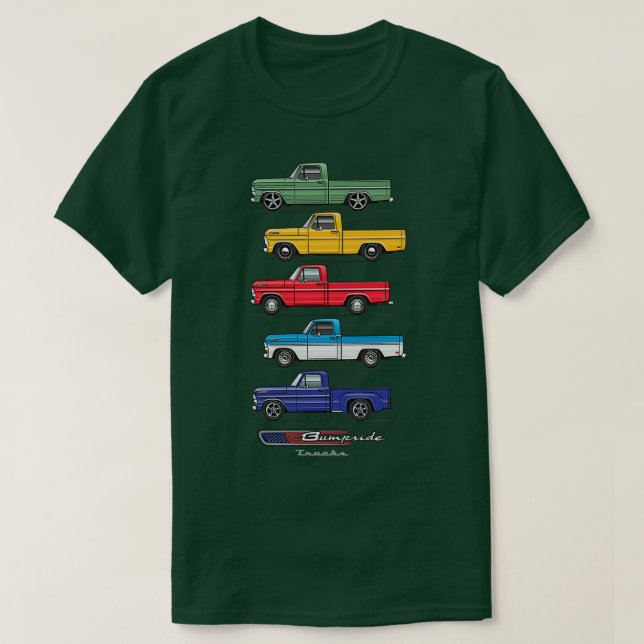 1968 Trucks  T-Shirt (Design Front)