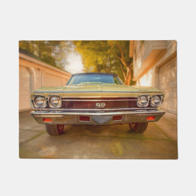 1968 VINTAGE MUSCLE CAR DOORMAT (Front)