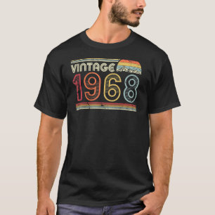 1968 Vintage Shirt, Birthday Gift Tee. Retro Style T-Shirt