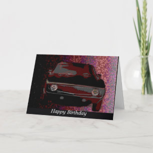 1969 Camaro, Happy Birthday Card