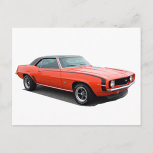 1969 Camaro SS Postcard