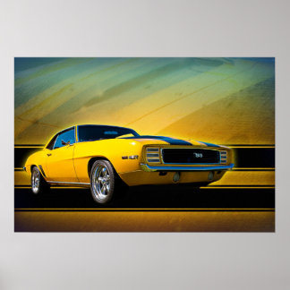 1969 Camaro SS Poster