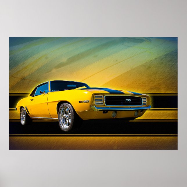 1969 Camaro SS Poster (Front)