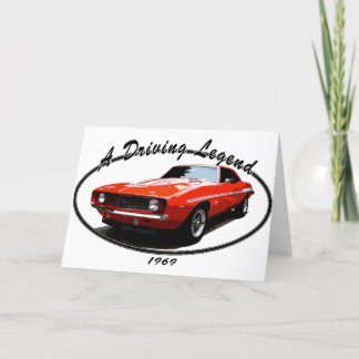 1969 CAMAROYENKO ORANGE CARD