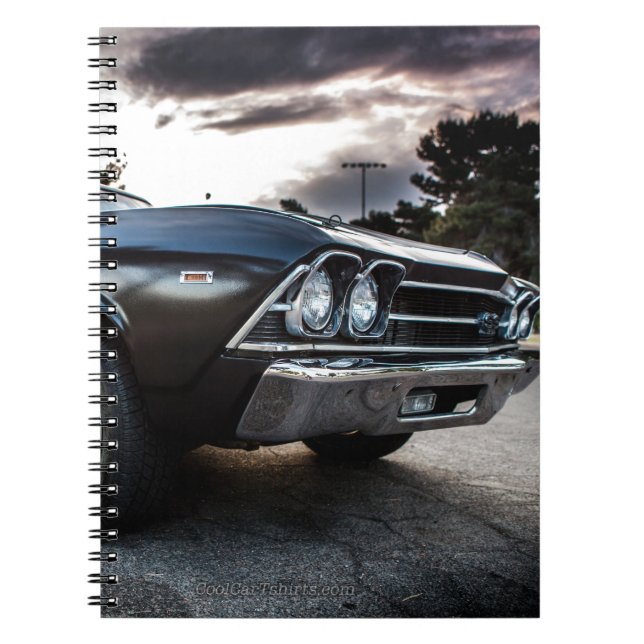 1969 Chevelle Photography Spiral Notebook (Front)