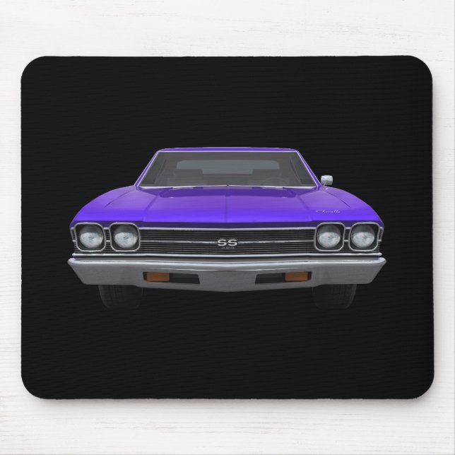 1969 Chevelle SS: Purple Finish: Mousepad (Front)