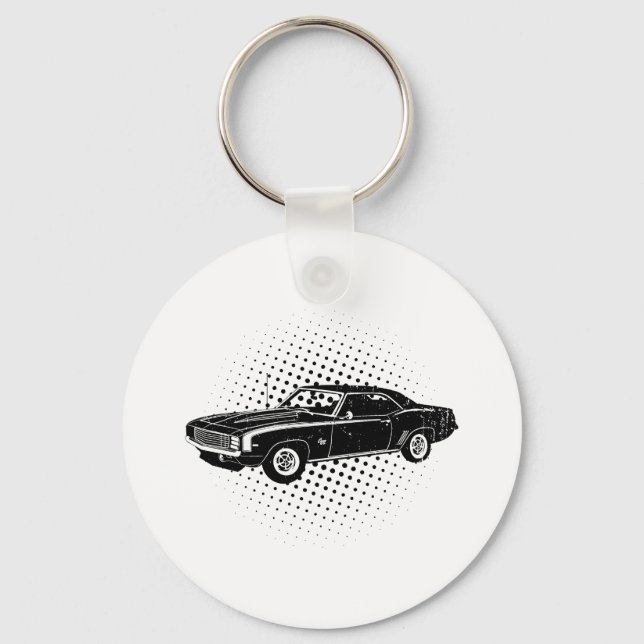 1969 Chevrolet Camaro SS Key Ring (Front)