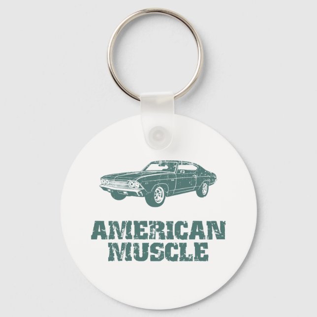 1969 Chevrolet Chevelle 396 SS Key Ring (Front)