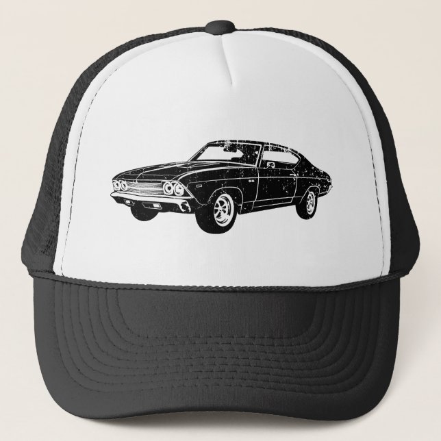 1969 Chevrolet Chevelle 396 SS Trucker Hat (Front)