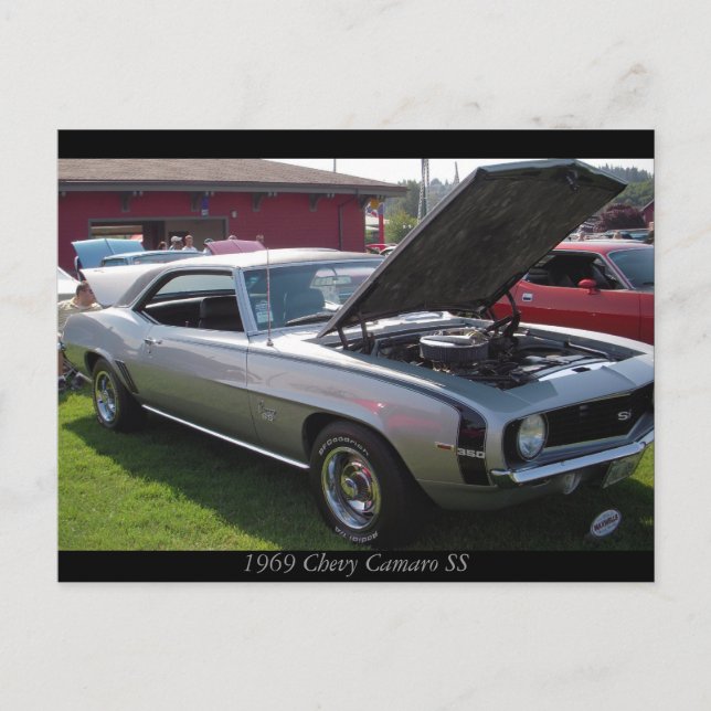 1969 Chevy Camaro SS Postcard (Front)
