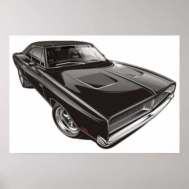 1969 Dodge Charger Poster (Front)