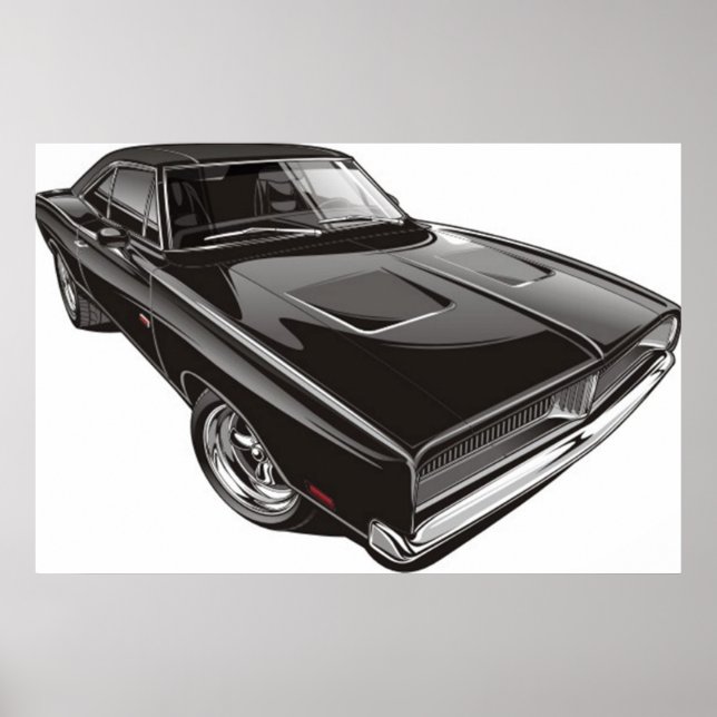 1969 Dodge Charger Poster (Front)