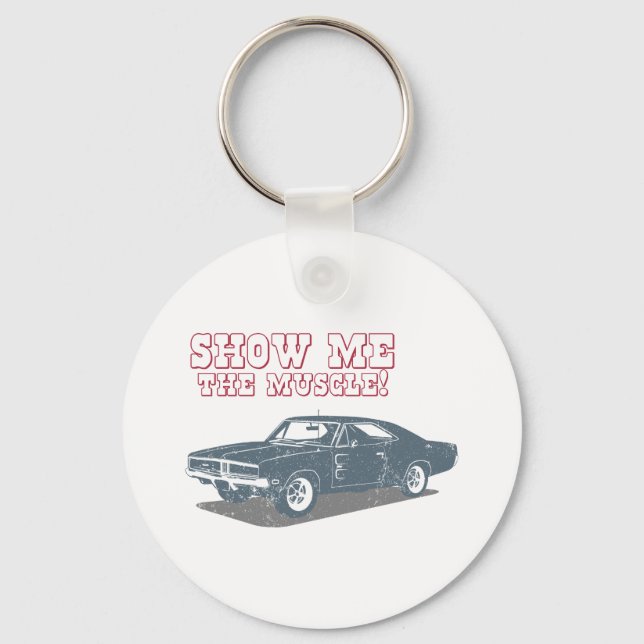 1969 Dodge Charger R/T SE Key Ring (Front)