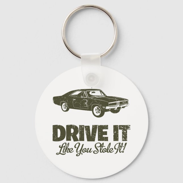 1969 Dodge Charger R/T SE Key Ring (Front)