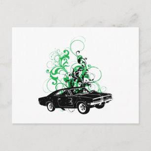 1969 Dodge Charger R/T SE Postcard