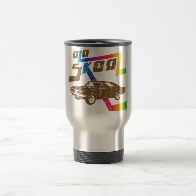 1969 Dodge Charger R/T SE Travel Mug (Center)